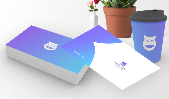 Referenz Visitenkarte und Umgebungsdesign